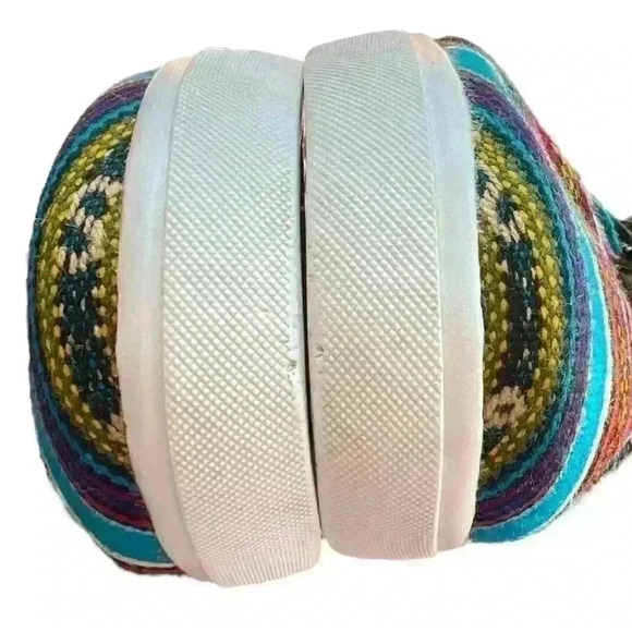 Inkkas Peruvian textile hightop sneakers Inca textile Women’s Size 10 Men’s 8 - Picture 7 of 11